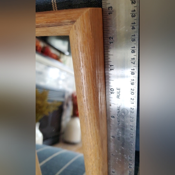 Wood Frame Wall Mirror Set - Picture 3 of 5